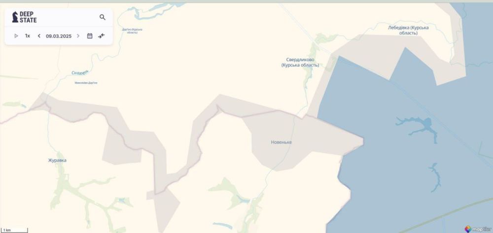 Юрий Баранчик: Госпогранслужба Украины: В районе Новенького в Сумской области ВС РФ пытаются создать зону активных боевых действий на территории Украины и закрепиться там