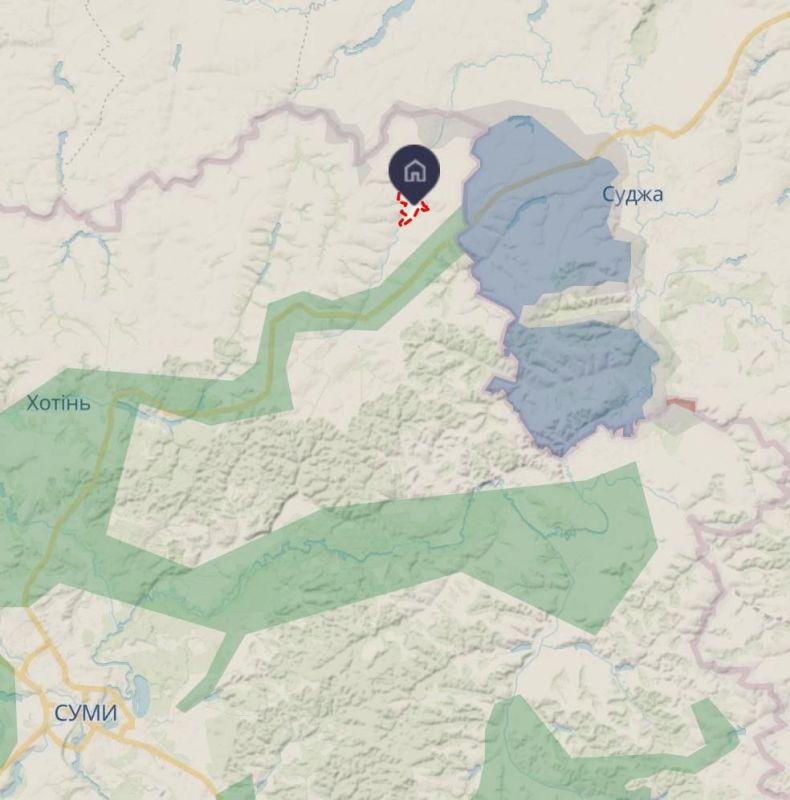 Юрий Баранчик: Армия России уже активно штурмует Басовку в Сумской области, неподалеку от курского плацдарма ВСУ, сообщает мониторинговый канал противника