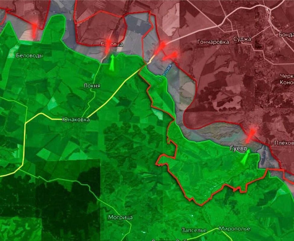 «На Курском направлении продолжаются ожесточённые бои