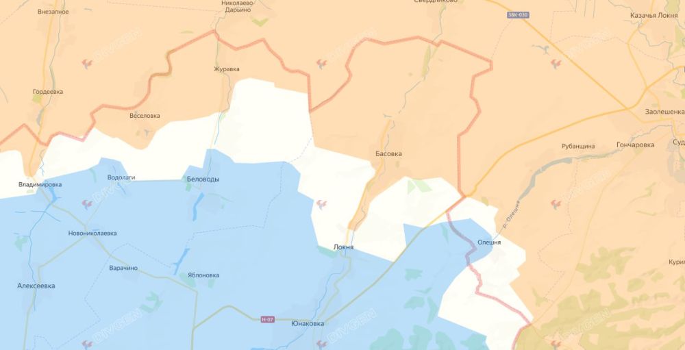 Данные о боях в центре села Локня Сумской области подтверждает военкор Тимофей Ермаков: