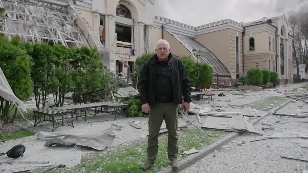 Олег Царёв: Юра Подляка пишет, что поражены конгресс-центр СумГУ и корпус №2 Банковской академии: