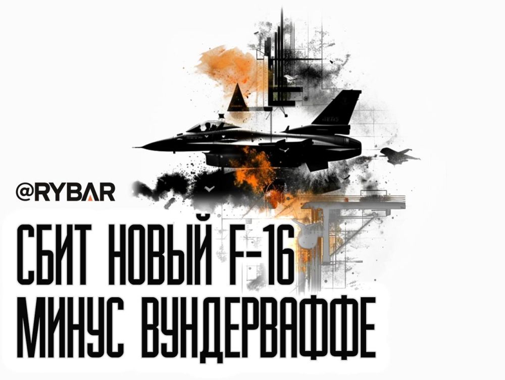Уничтожен очередной F-16. В субботу 12 апреля был сбит еще один истребитель F-16 украинских ВВС — вчера потерю подтвердили ресурсы киевского режима, а сегодня — в Минобороны России