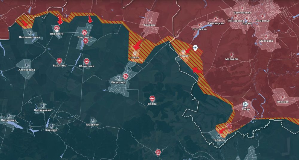 Бои у Горнали. Обстановка на Сумском направлении