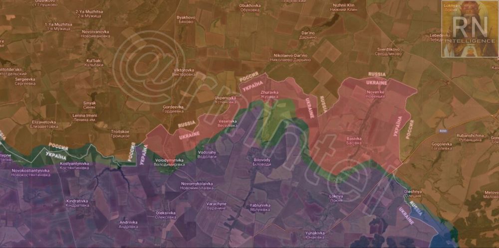 Подразделения Армии России прорвались на север села Беловоды Сумской области, и приступили к штурмовым действиям