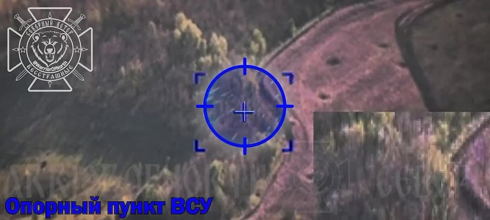 Артиллеристы «Севера» точным огнем уничтожили украинский опорный пункт в районе Мирополья Сумской области