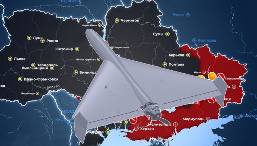 ГЕРАНИзация украинского тыла прошла минувшей ночью как по нотам!