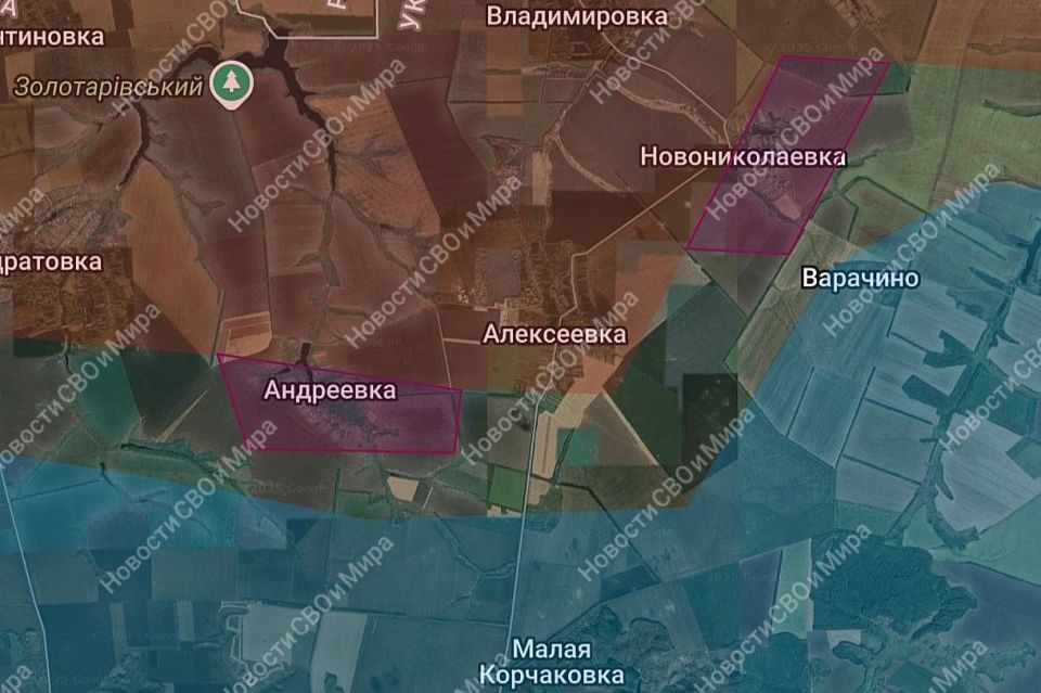 Покуда в Стамбуле проходили великолепные переговоры по поводу передачи 6000 трупов ВСУшников, в Сумскую Народную Республику вступили еще 2 поселка - Новониколаевка и Андреевка