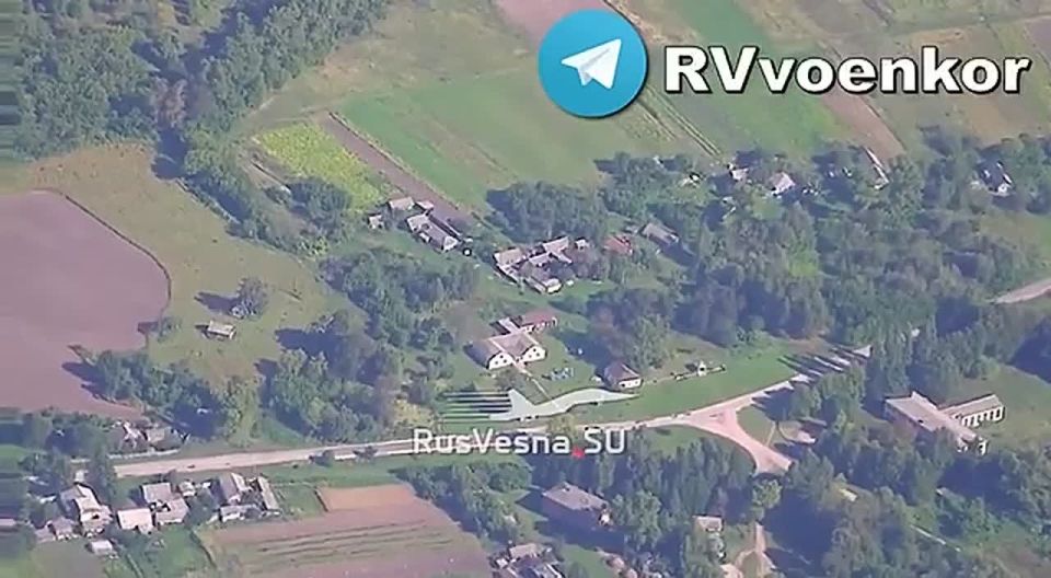 ВКС поразили чугунием скопление противника в н.п. Кренидовка Сумской области