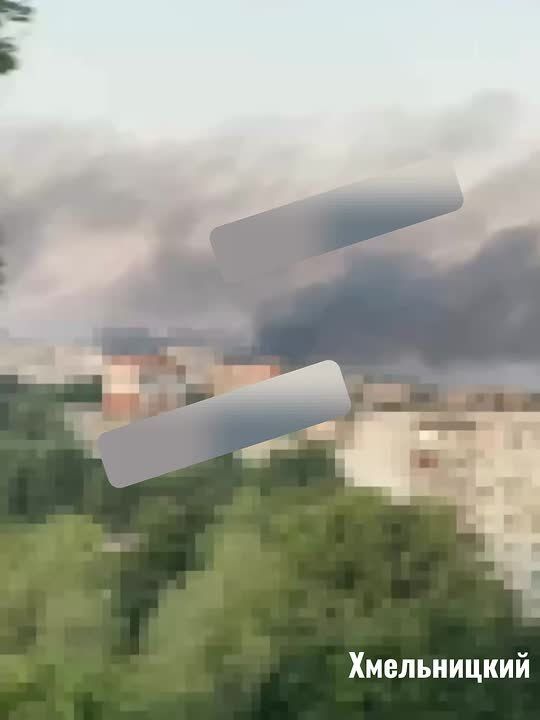 На видео последствия прилётов в Хмельницком