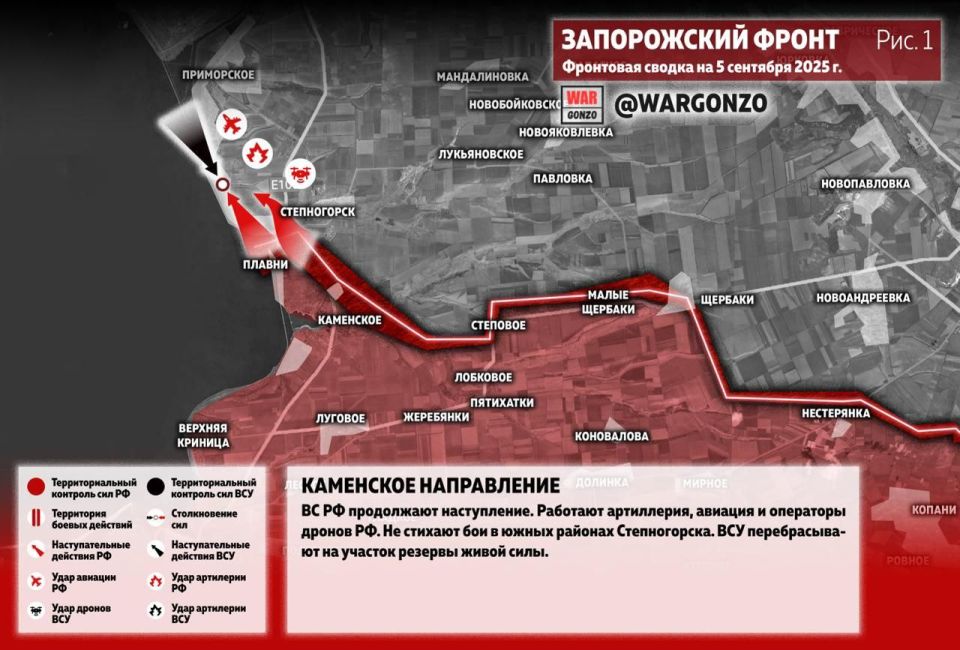 WarGonzo: Фронтовая сводка на утро 05.09.25