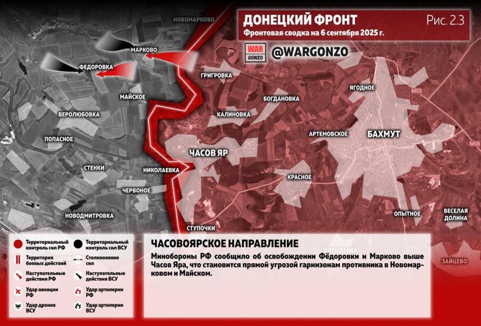 WarGonzo: Фронтовая сводка на утро 06.09.25 WarGonzo: Фронтовая сводка на утро 06.09.25