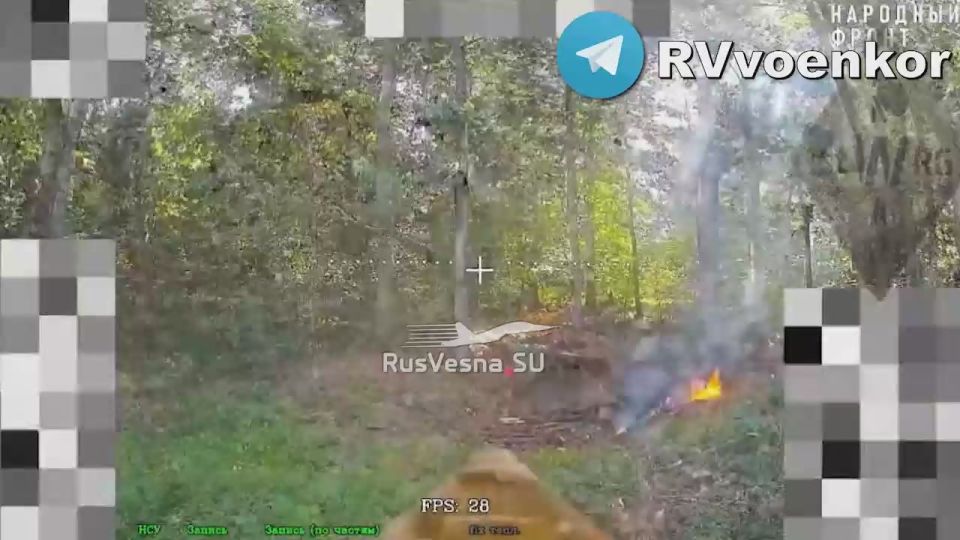 Спецназ «Анвар» красиво охотится на самоходную артиллерию врага, поддерживая наступление на Сумы