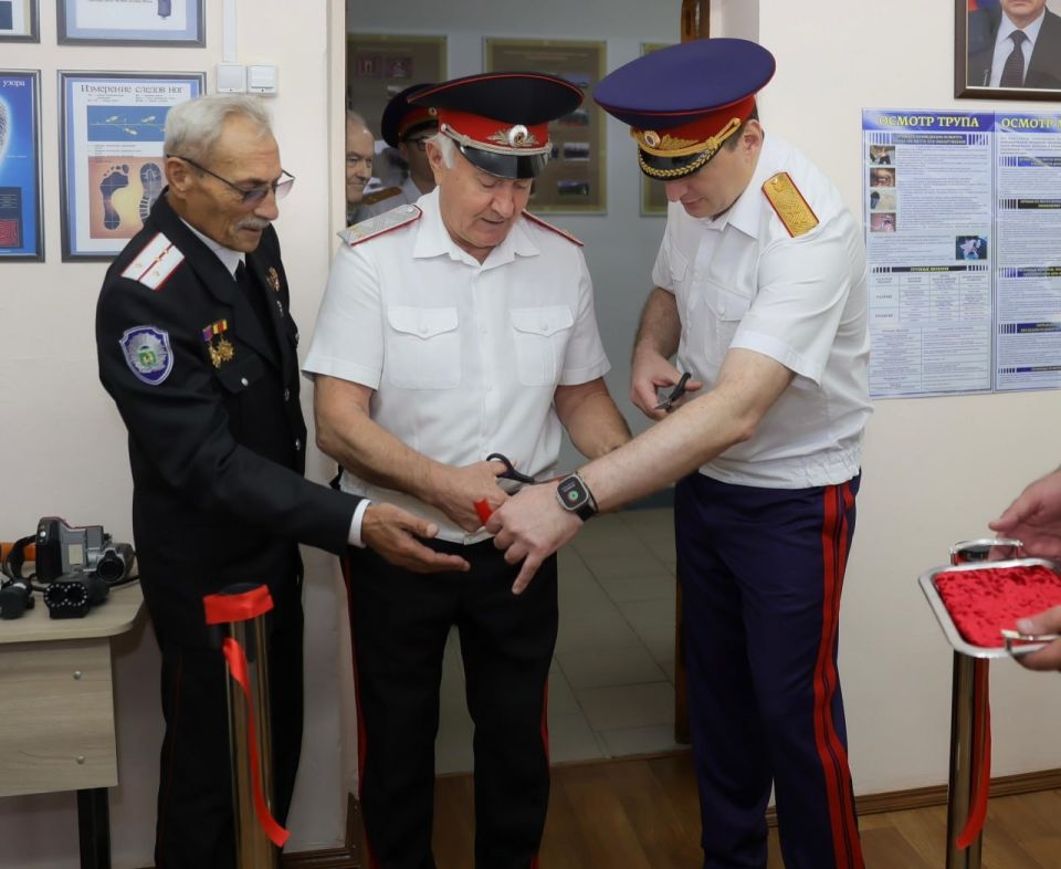 Руководитель СУ СК России по Краснодарскому краю торжественно открыл класс криминалистики в Курганинском казачьем кадетском корпусе Руководитель СУ СК России по Краснодарскому краю торжественно открыл класс криминалистики в Курганинском казачьем кадетском корпусе