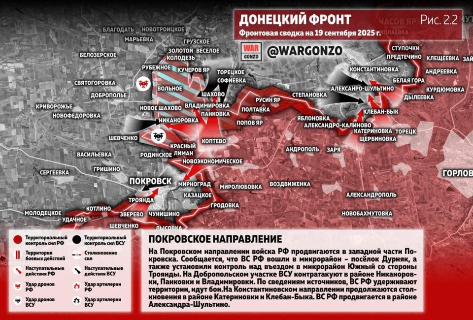 WarGonzo: ��������� ������ �� ���� 19.09.25