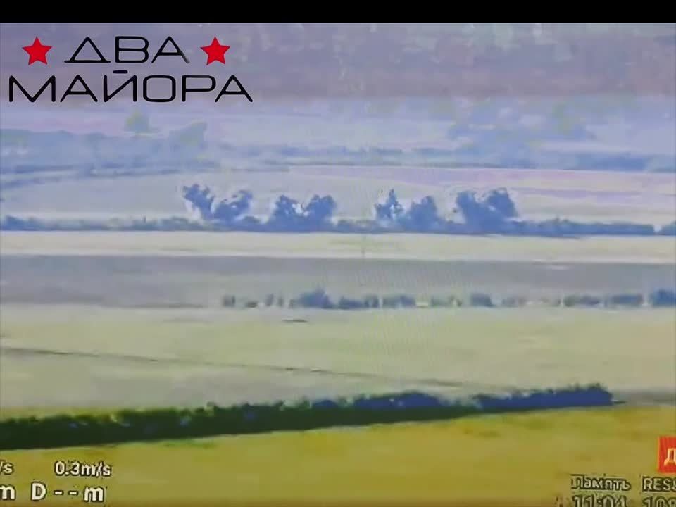 Два майора: Отряд Смуглянки и ВКС России вдалбливают противника в землю и днём, и ночью