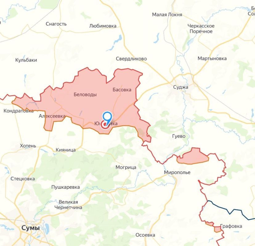 Российская армия освободила Юнаковку в Сумской области, сообщило Минобороны РФ