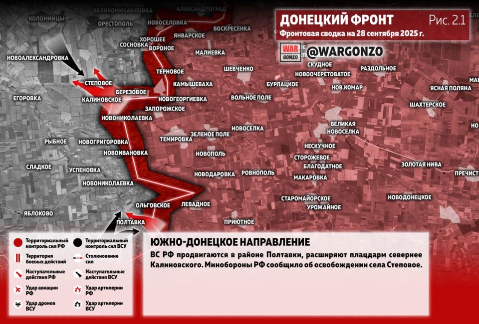 WarGonzo: ��������� ������ �� ���� 28.09.25