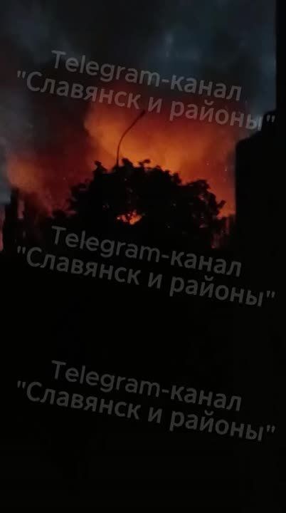 Нанесен мощный удар по цели в Славянске: наблюдается вторичная детонация