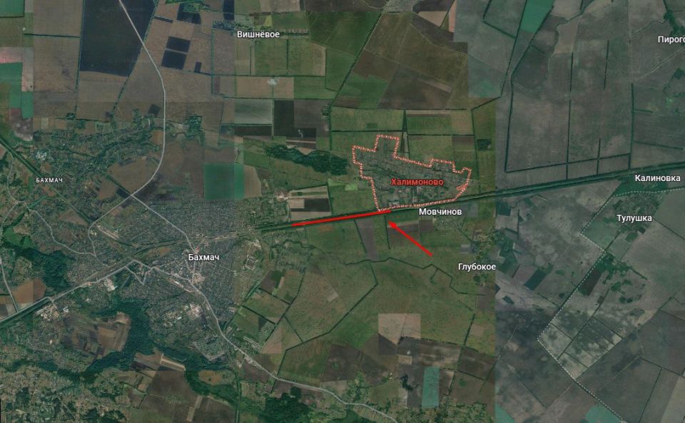 Под Бахмачем Черниговской области поражён военный ж/д состав Под Бахмачем Черниговской области поражён военный ж/д состав