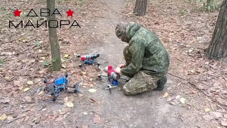 Два майора: Сумское направление. Зажигательный отряд войск РХБЗ, выполняющий задачи на приграничье, делится кадрами своей боевой работы