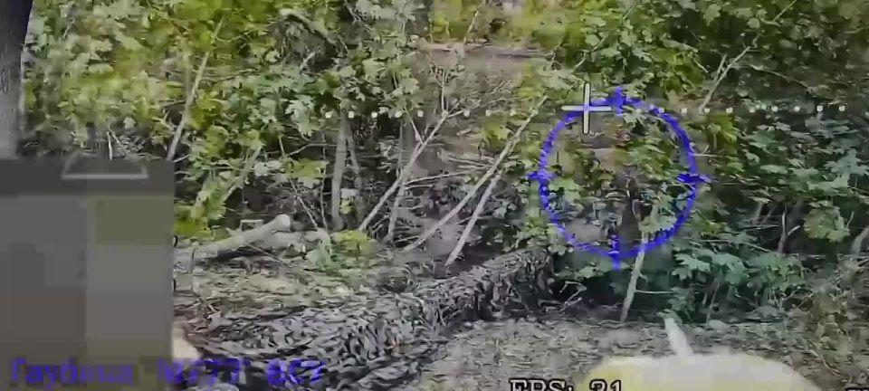 Поражение украинской гаубицы М777 в Сумской области @warriorofnorth