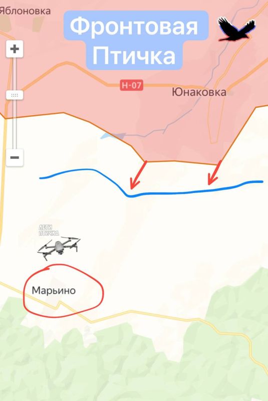 Сумское направление. Юнаковка и прилегающие территории