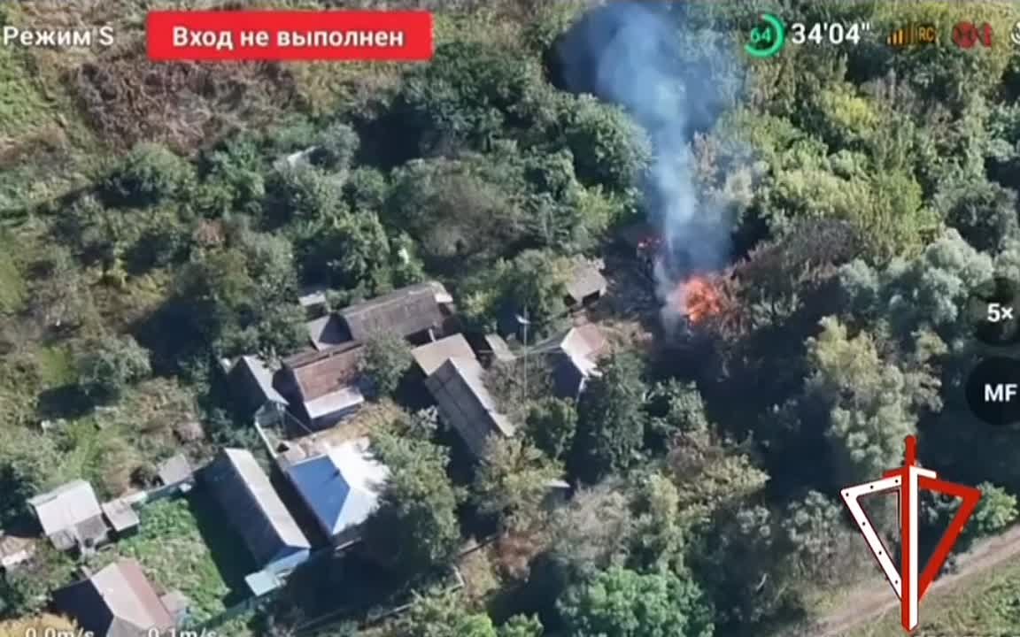 Спецназ Росгвардии уничтожил пункт управления БПЛА противника на сумском направлении