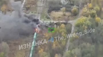 Удар по локомотиву в Сумской области