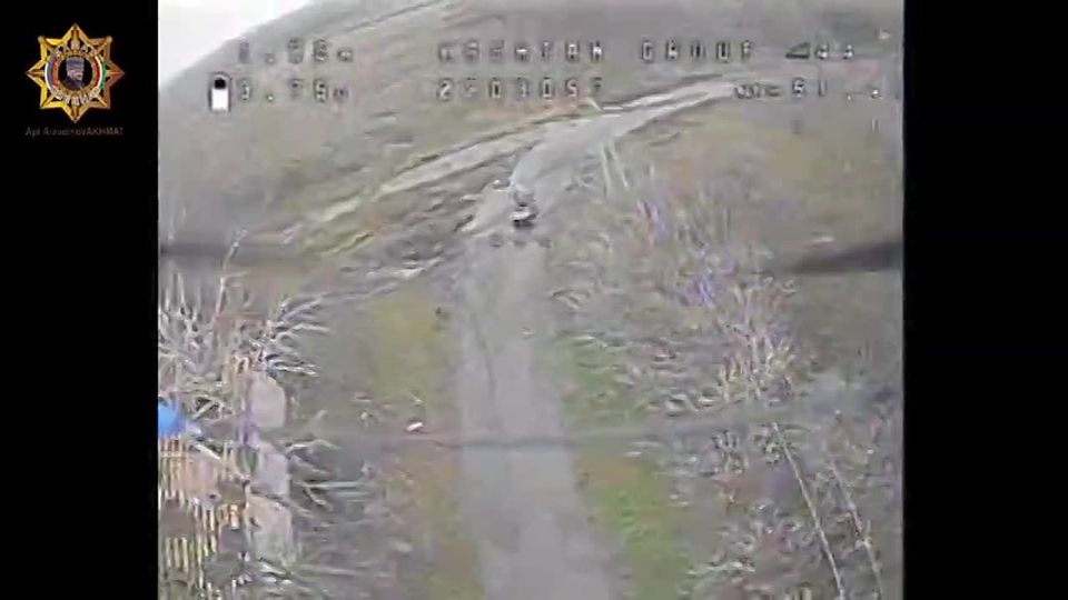 Апти Алаудинов: Уничтожение транспортного средства (квадроцикла) с живой силой противника