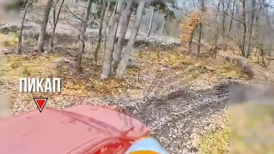 Сергей Зенин: Кадры поражения автомобильной техники, элементов системы связи, укрытий и блиндажей подразделений ВСУ на Сумском направлении