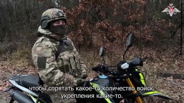 Минобороны России: Военнослужащие 20-й отдельной бригады РХБ защиты группировки войск «Север» эффективно уничтожают технику и укрепления формирований ВСУ, формируя буферную зону на территории Сумской области