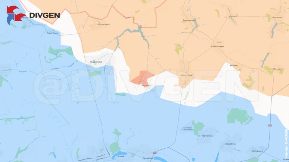 Сумское направление. Российские морпехи зашли в Андреевку, сообщает канал DIVGEN