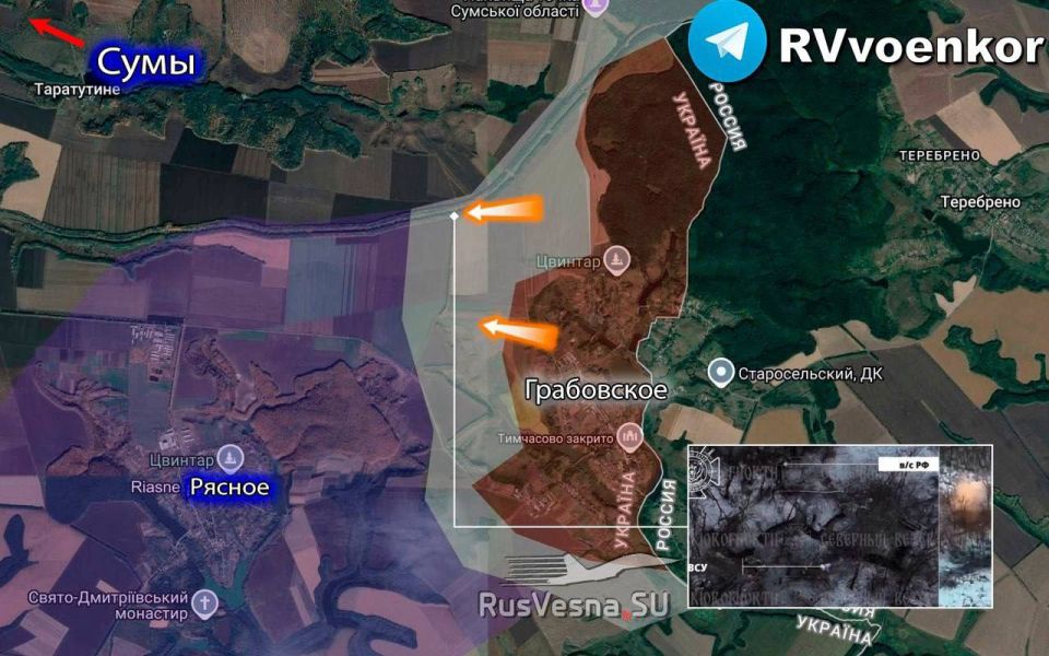Наступление на новом участке: после освобождения Грабовского армия Россия штурмует новые опорники врага в Сумской области