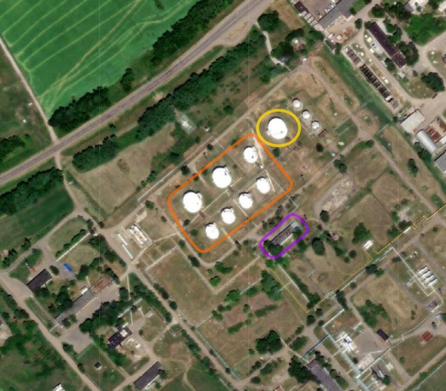 Удар БпЛА по газовой инфраструктуре у н.п.Качановка, Сумской области в ночь на 9 февраля 2026г Удар БпЛА по газовой инфраструктуре у н.п.Качановка, Сумской области в ночь на 9 февраля 2026г