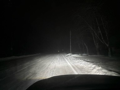 Весь город Конотоп в Сумской области сейчас без света, сообщил мэр и опубликовал это фото