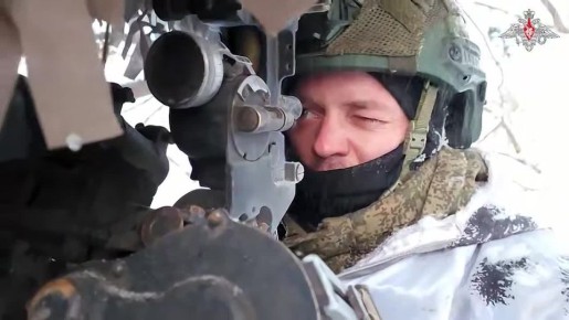 Артиллеристы 30-го мотострелкового полка 44-го армейского корпуса группировки «Север» уничтожили опорные пункты, блиндажи и живую силу подразделений ВСУ