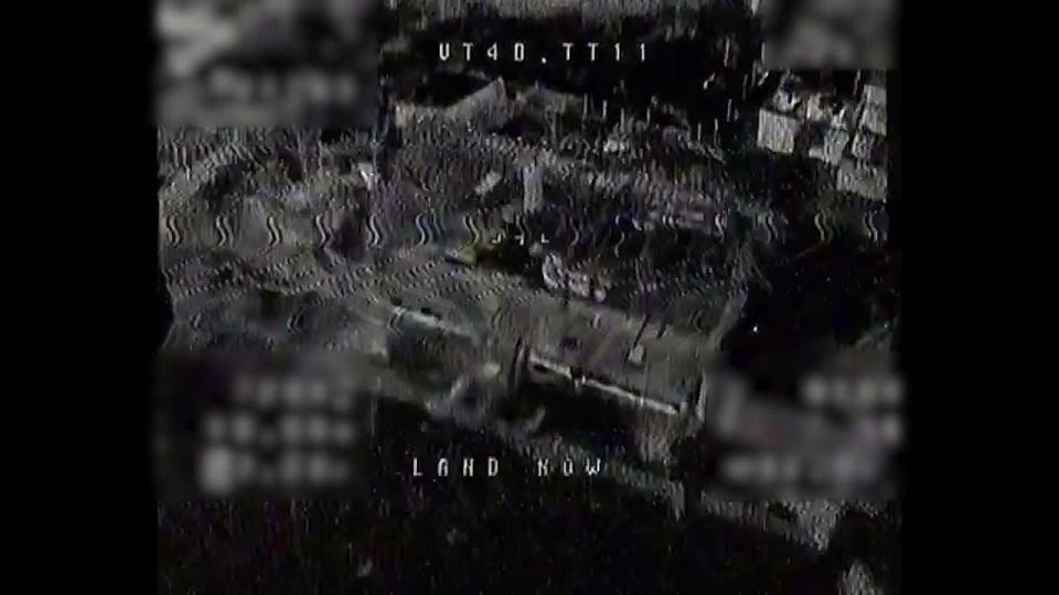 Кадры боевой работы элитного подразделения ВС РФ «Рубикон» на Сумском направлении