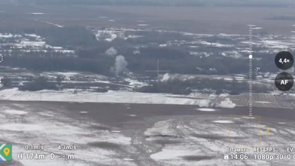 Расчёт РСЗО БМ-21«Град» Тульских десантников уничтожил группу пехоты ВСУ в Сумской области