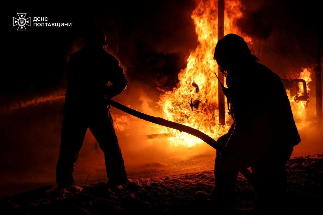 Полтавская область осталась без света после ударов ВС РФ Полтавская область осталась без света после ударов ВС РФ