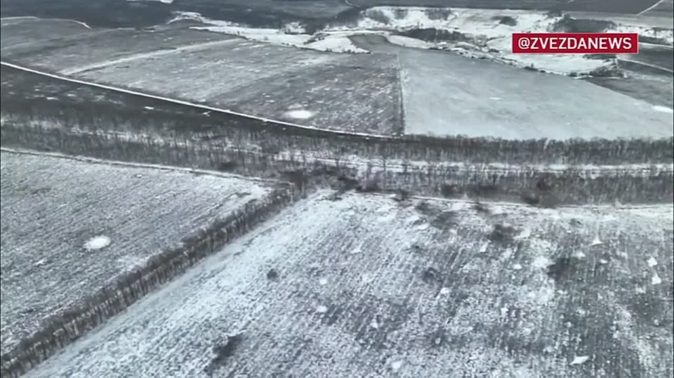 Кадры боев за Бобылевку в Сумской области