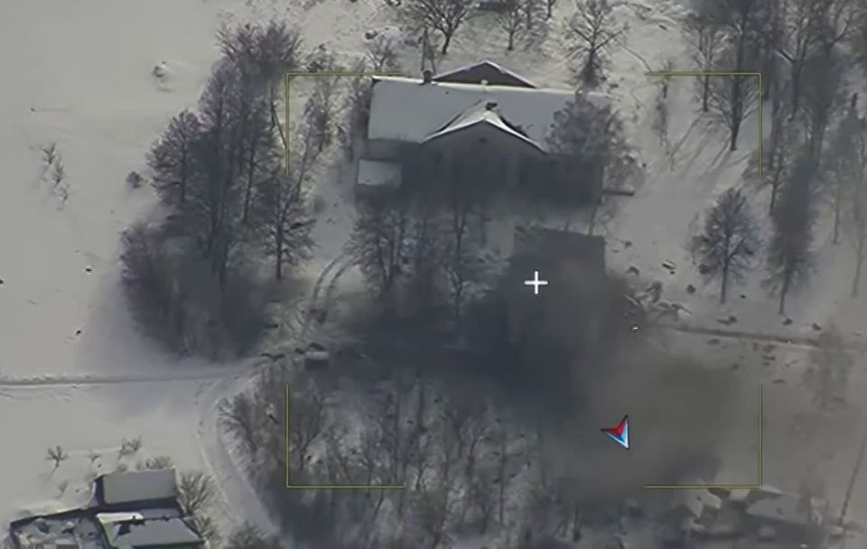 ВС РФ ударом "Герани" поразили склад с БПЛА ВСУ в Сумской области