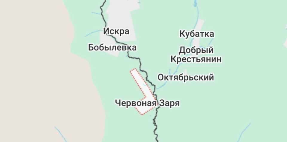 Русская Армия освободила от украинской оккупации бывший населённый пункт Червоная Заря в Сумской области