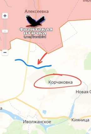 Сумское направление. Район Корчаковки