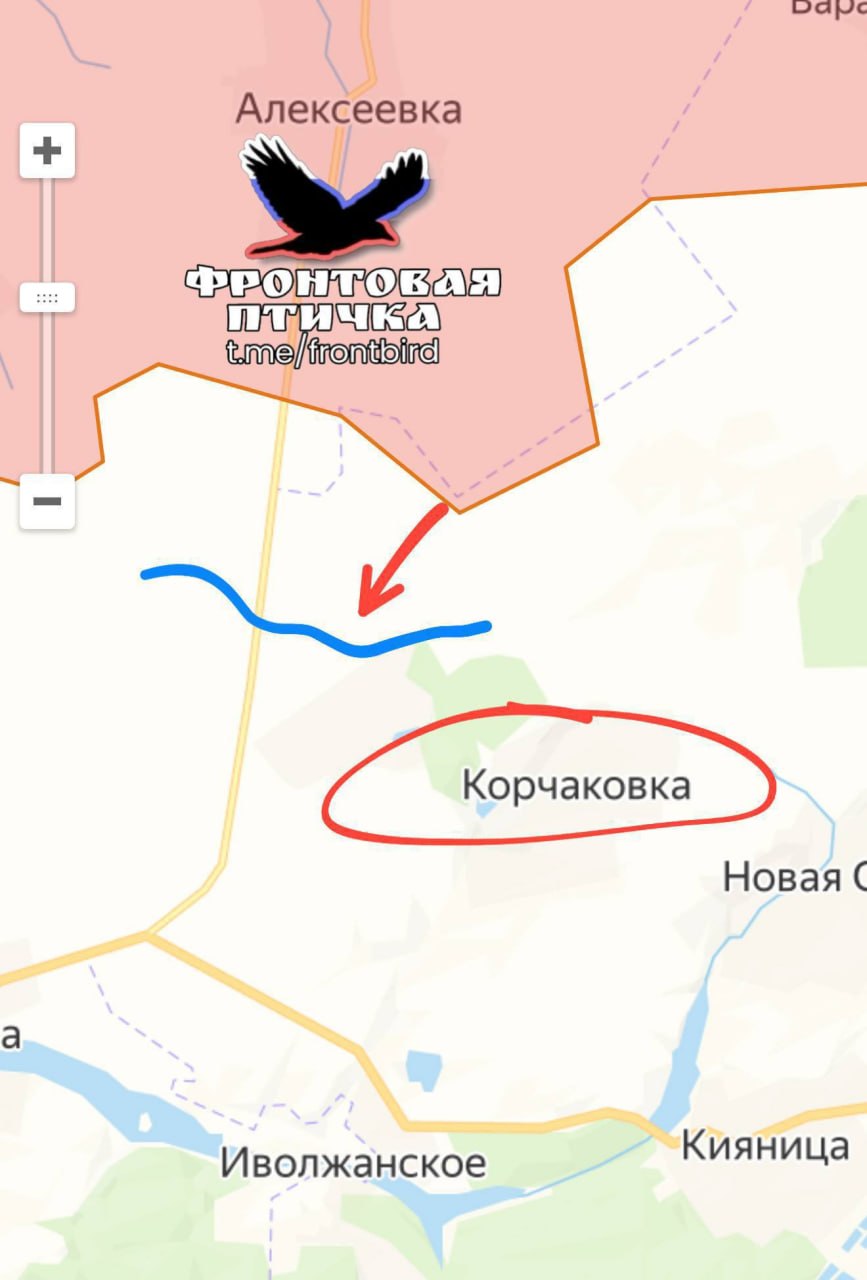 Сумское направление. Район Корчаковки