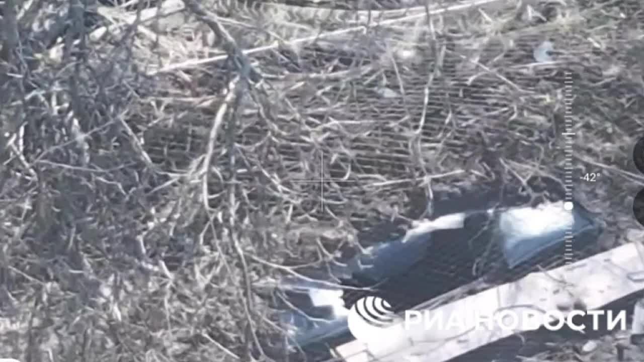 Российские военные уничтожили колонну техники, которую ВСУ пытались завести на один из участков фронта в Сумской области