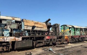 "Герани" поразили два локомотива на станции Тростянец-Смородино