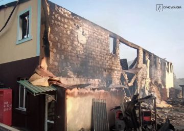 В Сумской области этой ночью было поражено почтовое отделение