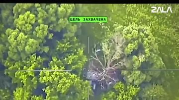 Расчет РУК ZALA «Ланцет» уничтожил хорватскую РСЗО RAK-SA-12 на базе HMMWV в Сумской области