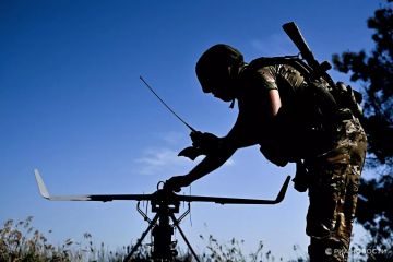 Российские войска уничтожили два укрепленных пункта беспилотников ВСУ в Сумской области, сообщил РИА Новости командир роты с позывным Грот